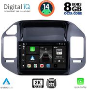 digital iq bxf 11444 cpaa 9inc multimedia tablet for mitsubishi pajero mod 1999 2006 photo