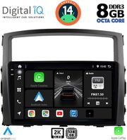 digital iq bxf 11446 cpaa 9inc multimedia tablet for mitsubishi pajero mod 2006 2013 photo