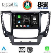 digital iq bxf 11447a cpaa 9inc multimedia tablet for mitsubishi pajero mod 2013 2020 photo