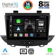 digital iq bxf 11490 cpaa 9inc multimedia tablet for opel crossland  grandland mod 2017gt  photo