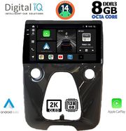 diq bxf 11708 cpaa a c 10 multimedia tablet for citroen c1 peugeot 108 toyota aygo mod 2014gt  photo
