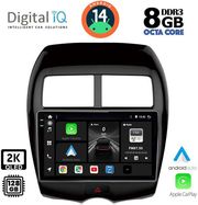 diq bxf 11430 cpaa 10 multimedia tablet for mitsubishi asx mod 2009gt peugeot 4008 mod 2012 18 photo