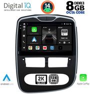 digital iq bxf 11544 cpaa 10inc multimedia tablet for renault clio mod 2012 2015 photo