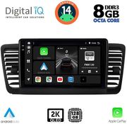 digital iq bxf 11665 cpaa 9inc multimedia tablet for subaru legacy outback mod 2002 2008 photo