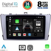 digital iq bxf 11705 cpaa 9inc multimedia tablet for toyota avensis t27 mod 2009 2015 photo