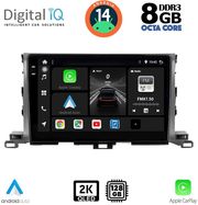 digital iq bxf 11700 cpaa 10inc multimedia tablet for toyota highlander mod 2014 2019 photo