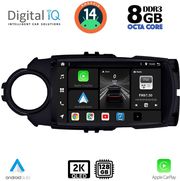 digital iq bxf 11737fl cpaa 9inc multimedia tablet for toyota yaris mod 2015 2020 photo