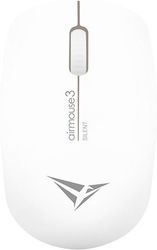 alcatroz silent wireless 24g airmouse 3 white ams3w photo