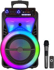 karaoke party speaker super bass soundman sm1209 40w photo