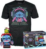 funko pop tees adult lilo and stitch gamer stitch with frog figure and t shirt s photo