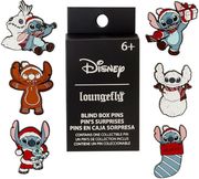 loungefly disney lilo stitch holiday mystery box pin set photo