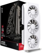vga xfx amd radeon rx9060xt oc gaming mercury white 16gb gddr6 retail photo