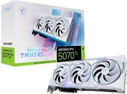 vga msi nvidia geforce rtx5070 ti gaming trio white 16gb gddr7 retail photo