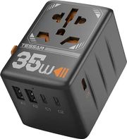 tessan universal travel adapter 2xusb 3xtype c max 35w ts wta02 photo tessan universal travel adapter 2xusb 3xtype c max 35w ts wta02 photo