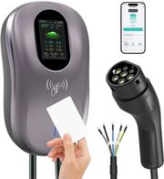 diq ev wch 93222 wall charger type 2 evc02eu22 32a 22kw photo