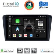 digital iq bxk 20365 cpaa 9inc multimedia tablet for mazda 3 mod 2003 2008 photo