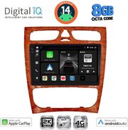 digital iq bxk 20402ch cpaa 9inc multimedia tablet for mercedes c w203 mod 1999 2004 photo