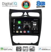 digital iq bxk 20406 cpaa 9inc multimedia tablet for mercedes clk w209 mod 2000 2004 photo