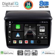 digital iq bxk 20436 cpaa 9inc multimedia tablet for mitsubishi l200 mod 2006 2015 photo