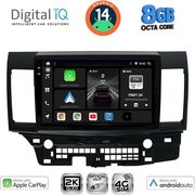 digital iq bxk 20434 cpaa 10inc multimedia tablet for mitsubishi lancer�mod 2008gt  photo
