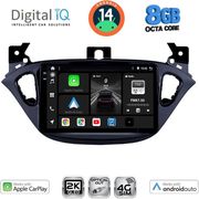digital iq bxk 20486 cpaa 9inc multimedia tablet for opel adam corsa e� mod 2014 2021 photo