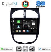 digital iq bxk 20506 cpaa 9inc multimedia tablet for peugeot 206 mod 1998 2006 photo