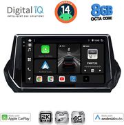 digital iq bxk 20509 cpaa 9inc multimedia tablet for peugeot 208  2008 mod 2021gt  photo