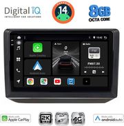 digital iq bxk 20581 cpaa 10inc multimedia tablet for skoda fabia mod 2008 2014 photo