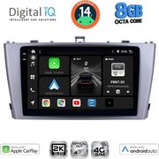 digital iq bxk 20705 cpaa 9inc multimedia tablet for toyota avensis t27 mod 2009 2015 photo