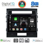 digital iq bxk 20724 cpaa 10inc multimedia tablet for toyota landcruiser mod 2008 2015 photo