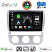 digital iq bxk 20752 cpaa clima 9 multimedia tablet for vw eos 2006gt scirocco 2008 2014 photo