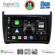 digital iq bxk 20757 cpaa 9inc multimedia tablet for vw polo mod 2014 2017 photo