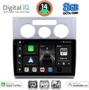 digital iq bxk 20767 cpaa a c 10inc multimedia tablet for vw touran mod 2003 2010 photo