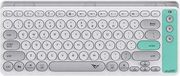 alcatroz multi device rech keyboard bt 24g airdock 2 winter white photo