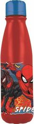 stor marvel spiderman moving target daily aluminium bottle 600ml 83540 photo
