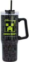 stor minecraft squared pattern young adult dw xl insulated stainless steel rambler mug 75643 photo
