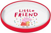 stor peppa pig little one non slip bicolor premium plate 13493 photo