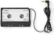 nedis acon2200bk cassette adapter 35 mm male black photo