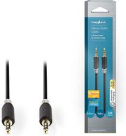 nedis cabw22000at10 stereo audio cable 35 mm male 35 mm male 10m anthracite photo nedis cabw22000at10 stereo audio cable 35 mm male 35 mm male 10m anthracite photo