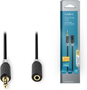 nedis cabw22050at50 stereo audio cable 35 mm male 35 mm female 50 m anthracite photo