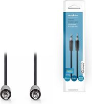 nedis cagb22000bk30 stereo audio cable 35mm male 35mm male 30m black photo nedis cagb22000bk30 stereo audio cable 35mm male 35mm male 30m black photo