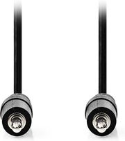 nedis cagl22000bk100 stereo audio cable 35mm male 35mm male 100m blackc photo nedis cagl22000bk100 stereo audio cable 35mm male 35mm male 100m blackc photo