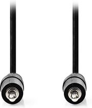 nedis cagl22000bk50 stereo audio cable 35mm male 35mm male 500m black photo