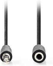 nedis cagl22050bk50 stereo audio cable 35mm male 35mm female 500m black photo
