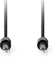nedis cagl23000bk20 stereo audio cable 635mm male 635mm male 200m black photo