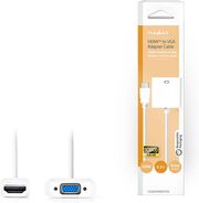 nedis ccgb34900wt02 hdmi cable hdmi cpnnector vga female 1080p 020m white photo nedis ccgb34900wt02 hdmi cable hdmi cpnnector vga female 1080p 020m white photo
