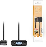 nedis ccgb37351bk02 displayport adapter displayport male vga female 1080p 020m black photo nedis ccgb37351bk02 displayport adapter displayport male vga female 1080p 020m black photo