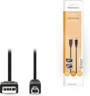 nedis ccgb60100bk30 usb 20 cable a male b male 30m black photo