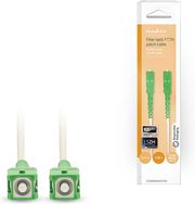 nedis ccgb89610wt20 glass fiber patch cable smf single mode phase sc apc sc upc 200m white photo