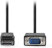 nedis ccgl37400bk10 mini displayport 12 cable mini displayport male displayport male 100m black photo